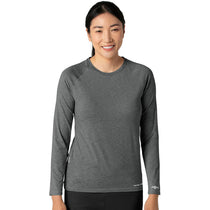 Carhartt Women's Pewter Heather Performance Long Sleeve Tee