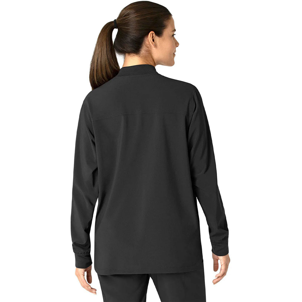 Carhartt Women's Black Four-Pocket Modern Fit Shirt Jacket