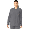 Carhartt Women's Pewter Four-Pocket Modern Fit Shirt Jacket