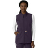 Carhartt Women's Black Plum Four-Pocket Bonded Fleece Vest