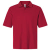 Core 365 Men's Classic Red Tall Resolve CVC Performance Pique Polo