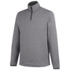 Core 365 Men's Black/White Venture Heathered Stripe Quarter-Zip