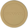 Snowfox Gold 8 oz. Double Wall Steel Stemmed Martini Glass