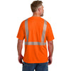 CornerStone Unisex Safety Orange ANSI 107 Class 2 Segmented Tape Tee