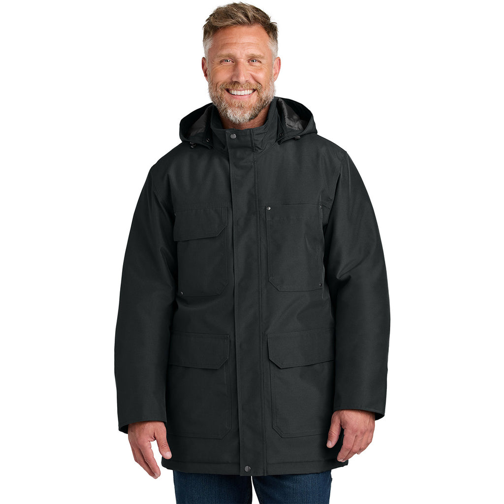 CornerStone Men's Black Elements Insulated Parka