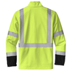 CornerStone Men's Safety Yellow ANSI 107 Class 3 Soft Shell Jacket