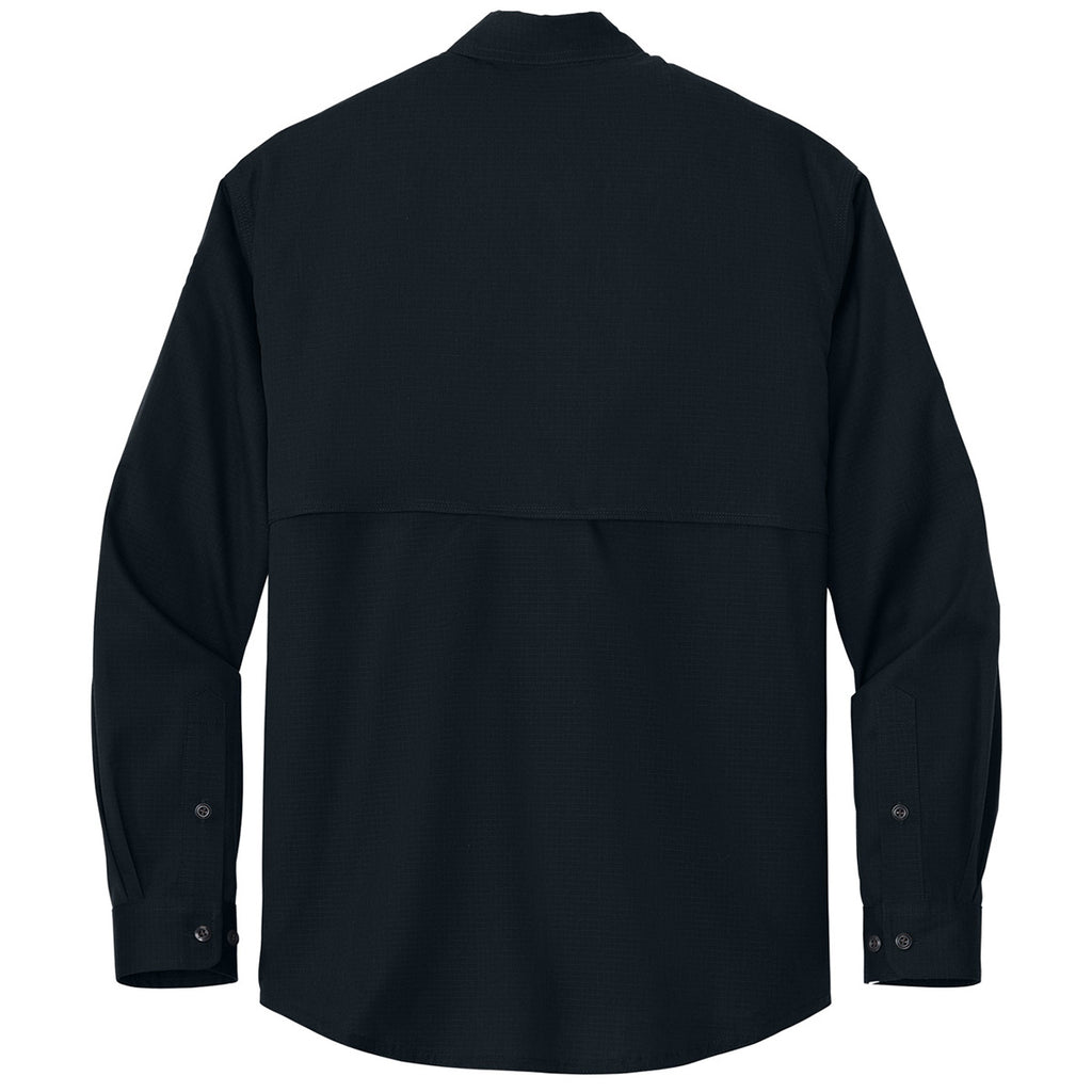 CornerStone Unisex Navy Blue Long Sleeve Select Tactical Shirt