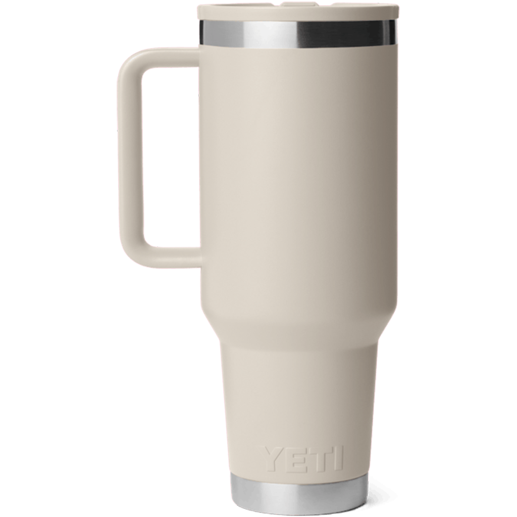 YETI Cape Taupe Rambler 40 oz Travel Straw Mug with Color-Matched Straw Lid