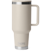 YETI Cape Taupe Rambler 40 oz Travel Straw Mug with Color-Matched Straw Lid