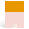 Papier Pink/Mustard Colorblock Daily Planner