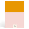 Papier Pink/Mustard Colorblock Gratitude Journal