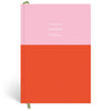 Papier Pink/Red Colorblock Lined Notebook