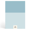 Papier Blue/Light Blue Colorblock Plain Notebook