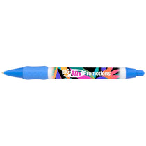 Koozie Group Blue Digital Widebody Uni-Color Grip Pen