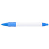 Koozie Group Blue Digital Widebody Uni-Color Grip Pen