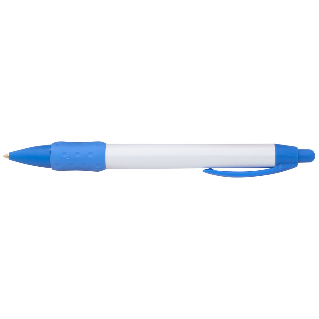 Koozie Group Blue Digital Widebody Uni-Color Grip Pen