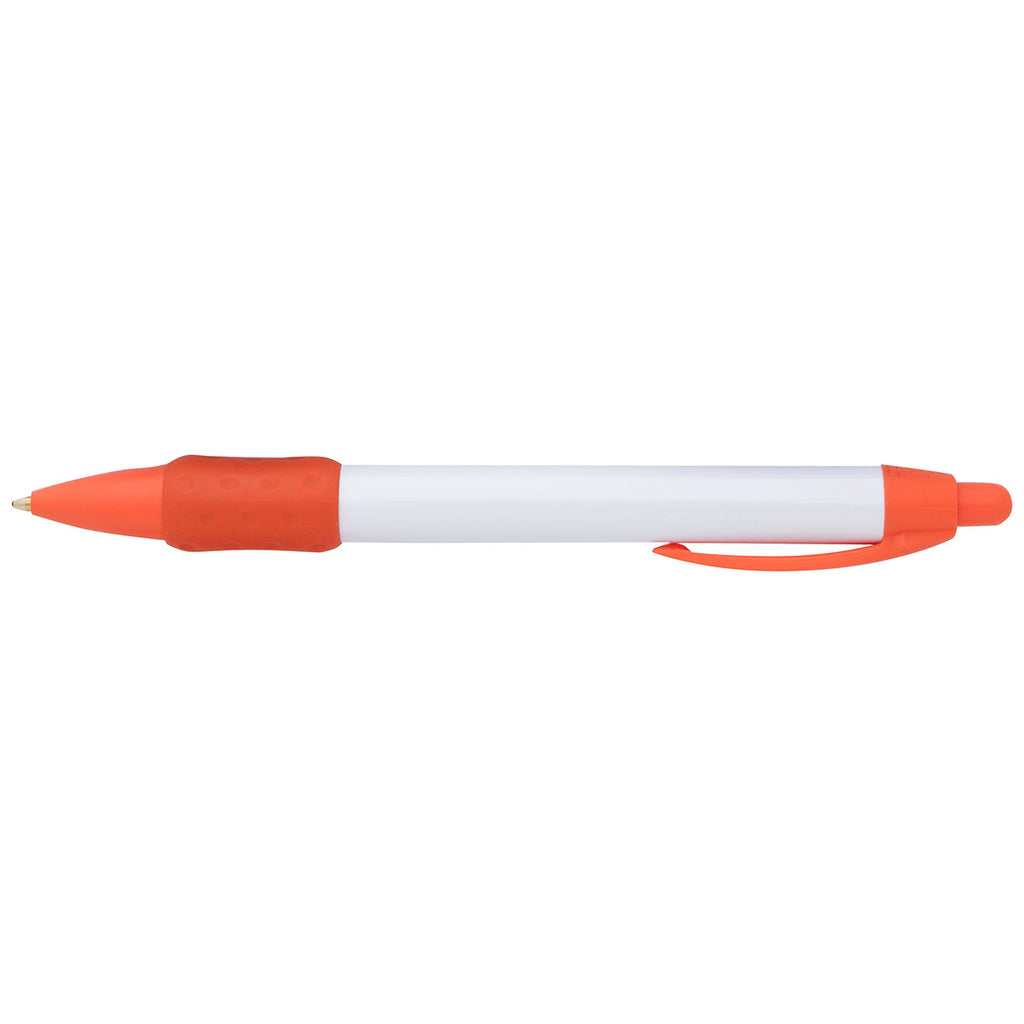 Koozie Group Orange Digital Widebody Uni-Color Grip Pen