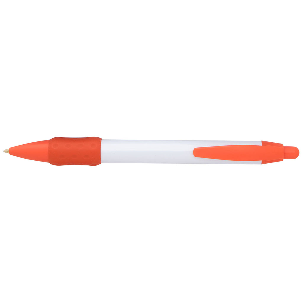 Koozie Group Orange Digital Widebody Uni-Color Grip Pen