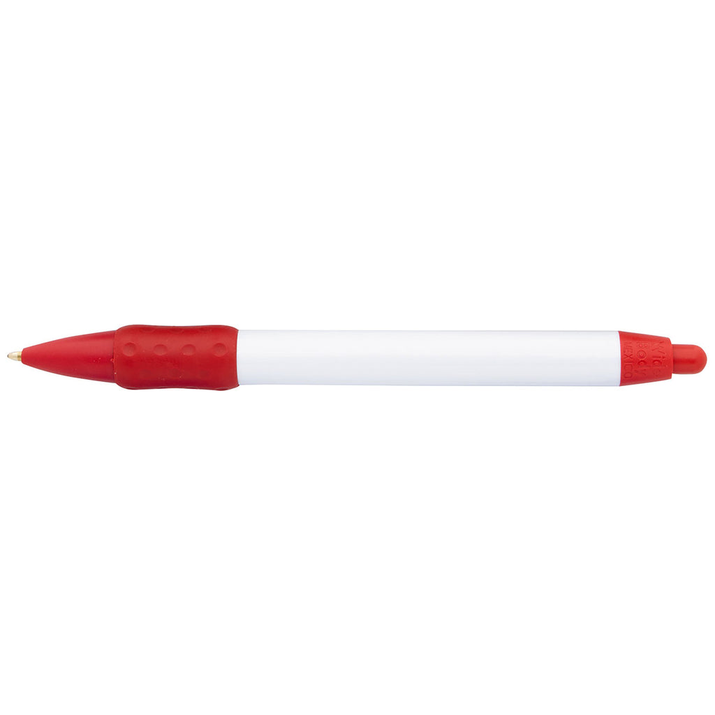 Koozie Group Red Digital Widebody Uni-Color Grip Pen