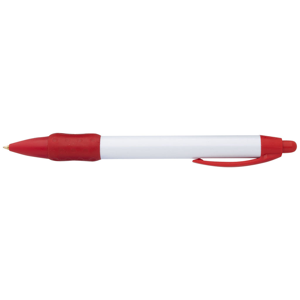 Koozie Group Red Digital Widebody Uni-Color Grip Pen