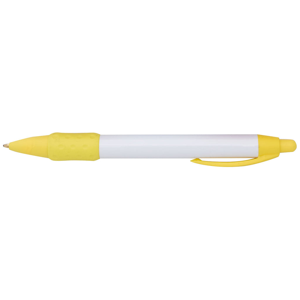 Koozie Group Yellow Digital Widebody Uni-Color Grip Pen