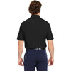 Devon & Jones Men's Black CrownLux Performance Windsor Welded Polo