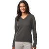 Devon & Jones Women's Graphite New Classics V-Neck Sweater