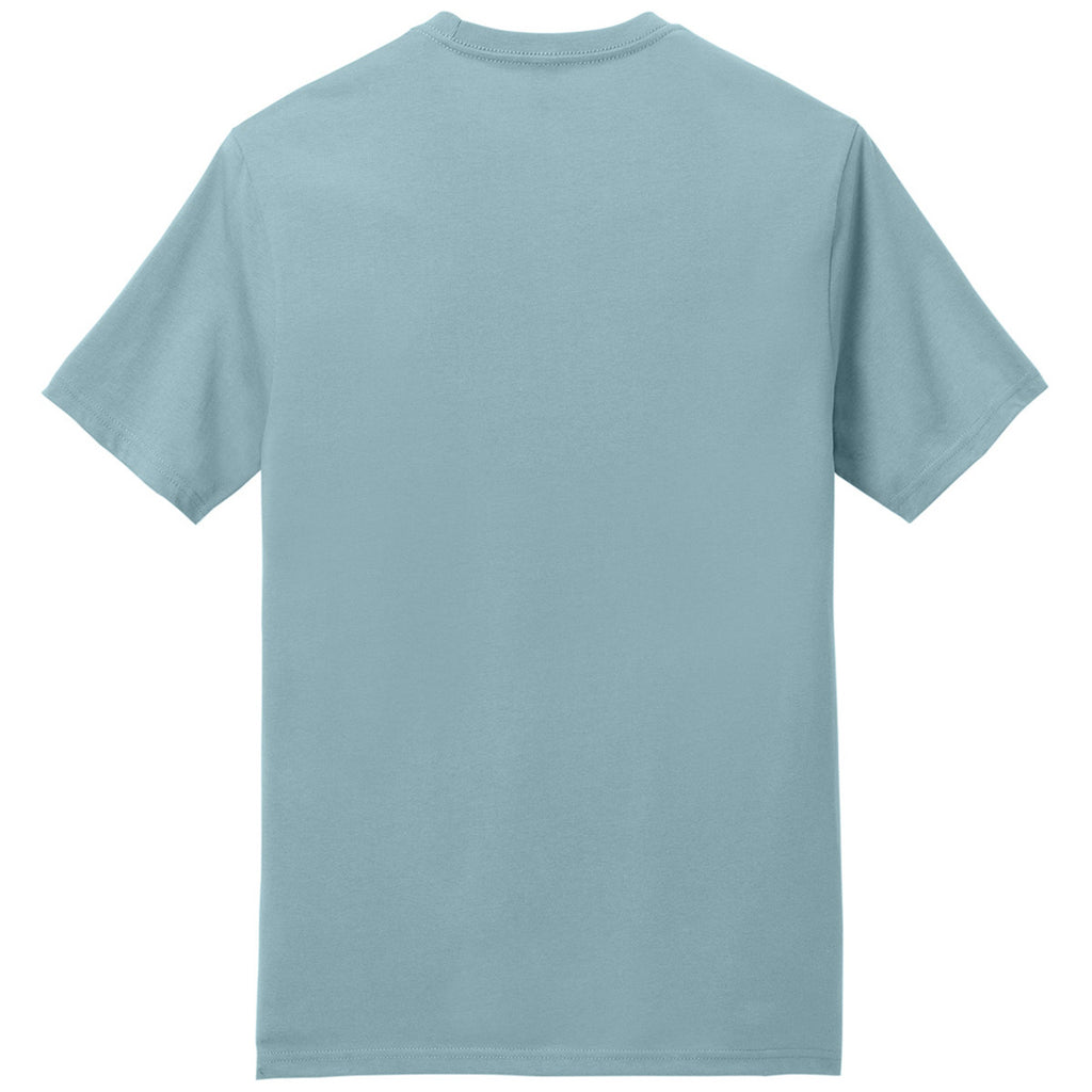 District Unisex Blue Fog Perfect Weight Icon Tee