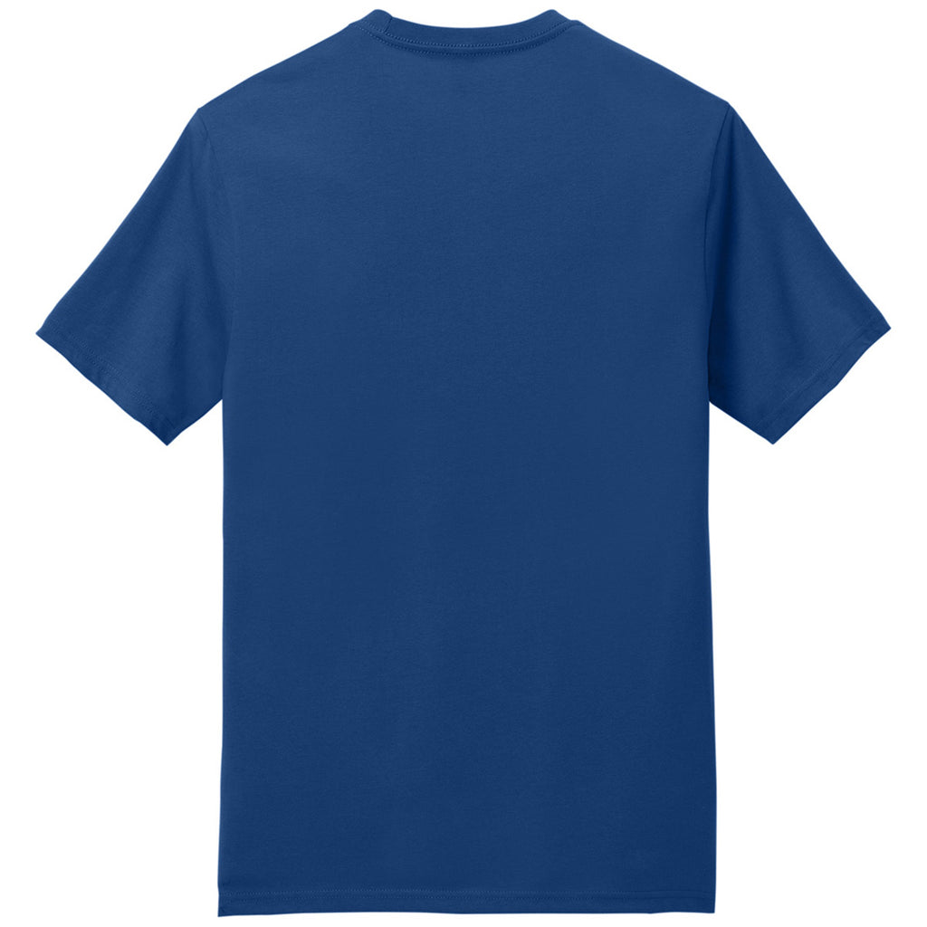 District Unisex Deep Royal Perfect Weight Icon Tee