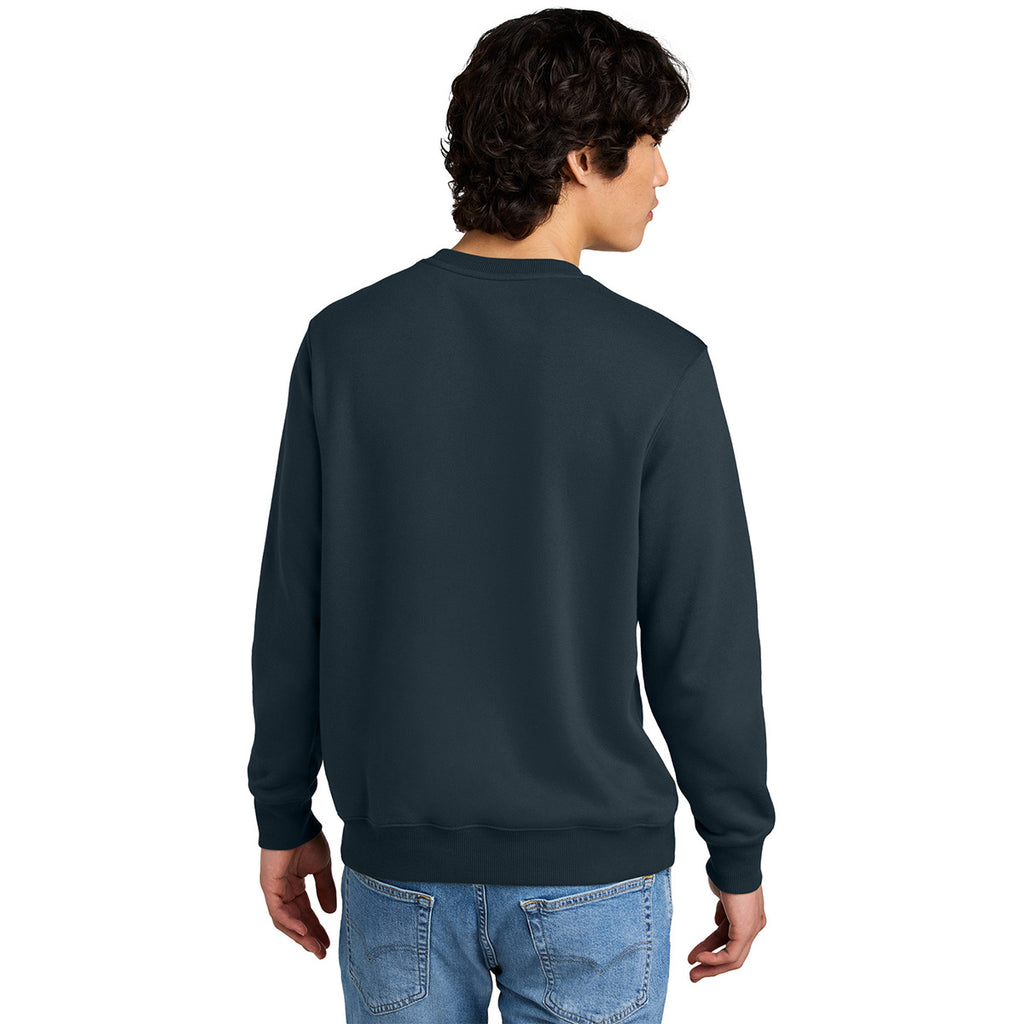 District Men's New Navy Perfect Weight Fleece Crew