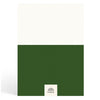 Papier Dark Green Demi Plain Notebook