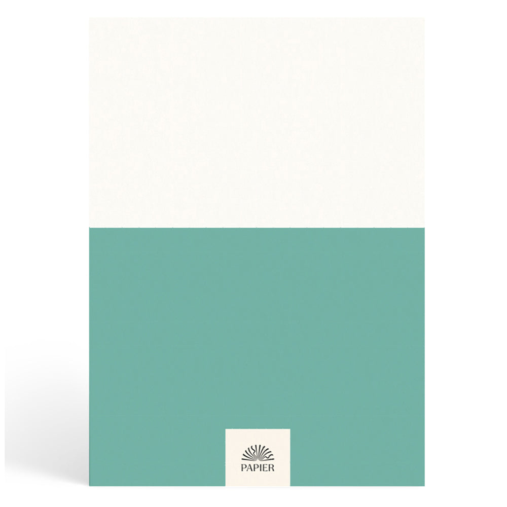 Papier Teal Demi Recipe Journal