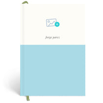 Papier Mid Blue Demi Wellness Journal