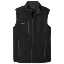 Eddie Bauer Men's Black Fleece Vest