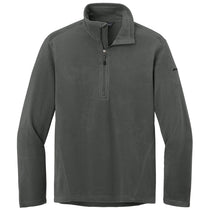 Eddie Bauer Men's Grey Steel Half Zip Microfleece Jacket