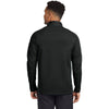 Eddie Bauer Men's Black Half Zip Performance Fleece Jacket
