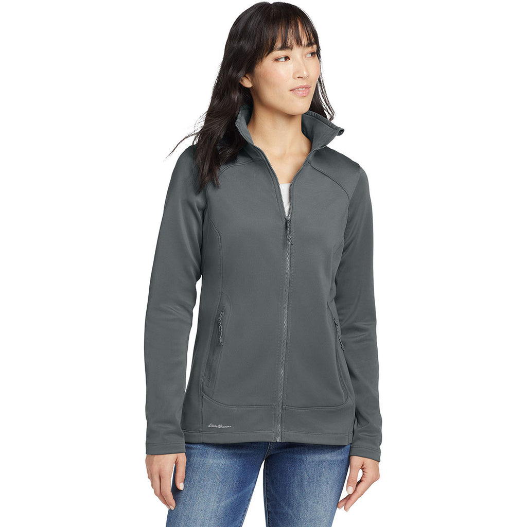 Eddie Bauer Women's Metal Grey Highpoint Fleece Jacket