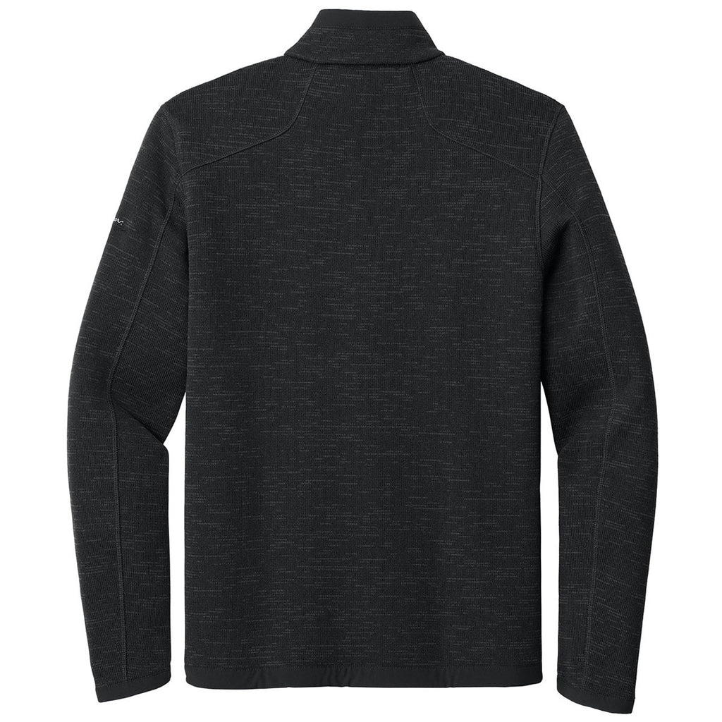Eddie Bauer Men's Black Sweater Fleece Full Zip
