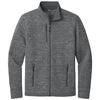 Eddie Bauer Men's Dark Grey Heather Sweater Fleece Full Zip