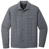 Eddie Bauer Men's Charcoal Grey Heather Shirt Jacket