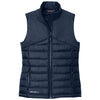 Eddie Bauer Women's River Blue Navy Quilted Vest