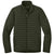 Eddie Bauer Men's Olive Green Packable Quilted Full-Zip