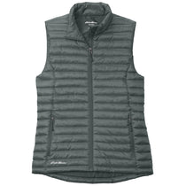 Eddie Bauer Women's Metal Grey Packable Quilted Vest