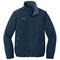 Eddie Bauer Men's River Blue Fleece-Lined Jacket