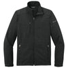 Eddie Bauer Men's Black Shaded Crosshatch Softshell Jacket