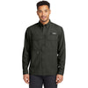 Eddie Bauer Men's Boulder Grey L/S Performance Fishing Shirt