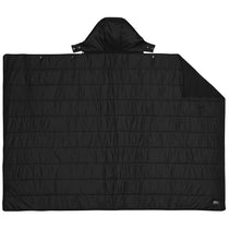 Eddie Bauer Black Puffy Camp Poncho