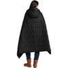 Eddie Bauer Black Puffy Camp Poncho