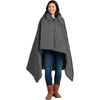 Eddie Bauer Metal Grey Puffy Camp Poncho