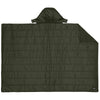Eddie Bauer Olive Green Puffy Camp Poncho